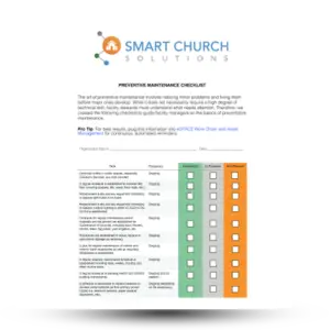 preventative maintenance checklist by smart church solutions